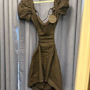 White Fox Boutique Different Girl Mini Dress in Black